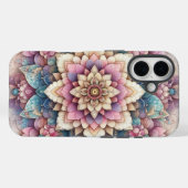 Pastel Floral Mandala Bliss Case-Mate iPhone Case (Achterkant (horizontaal))
