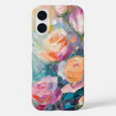 Pastel Floral Modern impressionistisch schilderij Case-Mate iPhone Case (Achterkant)