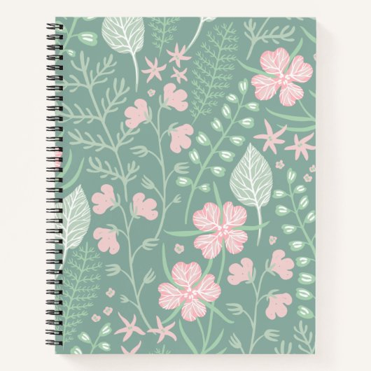 Pastel Floral Notitieboek (Voorkant)