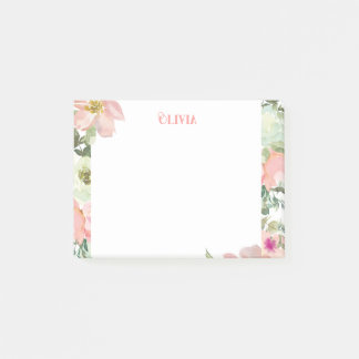 Pastel Floral op maat Post-it® Notes