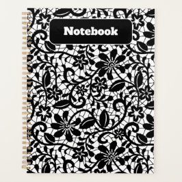 Pastel Floral Pattern Esthetisch Notitieboek