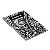 Pastel Floral Pattern Esthetisch Notitieboek (Rechterzijde)