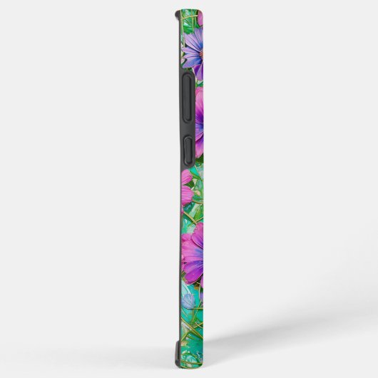 Pastel Floral Pattern Phone Case Samsung Galaxy Hoesje (Rechterkant)