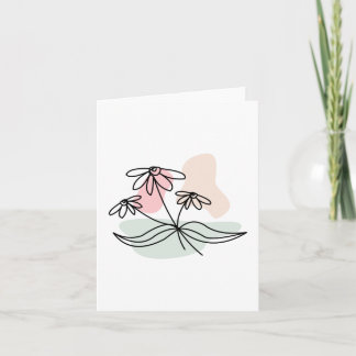 Pastel Floral Pencil Tekening