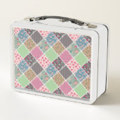 Pastel Floral Quilt Squares (Achterkant)