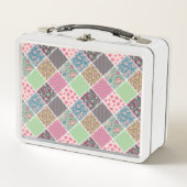 Pastel Floral Quilt Squares (Voorkant)
