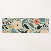 Pastel Floral Reverie Yogamat (Voorkant (horizontaal))