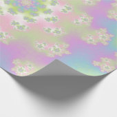 Pastel Floral Sprinkles Cadeaupapier (Hoek)