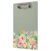 Pastel Floral Stylist Business Cliboard Klembord (Links)