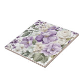 pastel floral tegeltje (Zijkant)