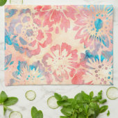 Pastel Floral Theedoek (Gevouwen)