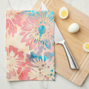 Pastel Floral Theedoek