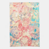 Pastel Floral Theedoek (Verticaal)
