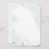 Pastel Floral Uitnodiging (Achterkant)