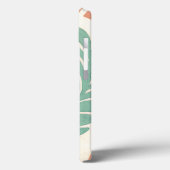 Pastel Floral-wijnstokken en bladeren op de achter Case-Mate iPhone Case (Achterkant / Links)