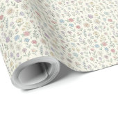 pastel floral wrapping paper. cadeaupapier (Rol Hoek)