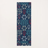 pastel floral yogamat (Achterkant)