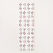 Pastel Floral  Yogamat (Achterkant)