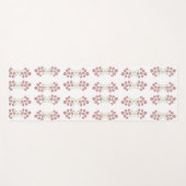 Pastel Floral  Yogamat (Voorkant (horizontaal))