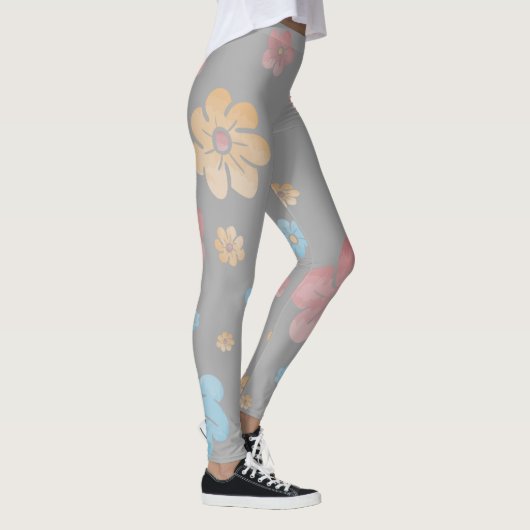 PASTEL FLORALE LEGGINGS (Rechts)