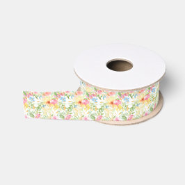 Pastel Florals Grosgrain Lint
