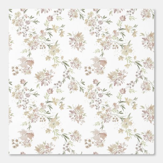 Pastel Florals Wallpaper Behang (Voorkant)