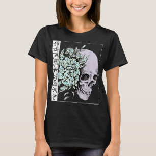 Pastel Flower I Skull I Aesthetic Art I Japanese A T-shirt