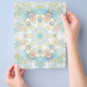 Pastel Flower Mandala Flyer (Hand)