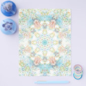 Pastel Flower Mandala Flyer (Enkel)