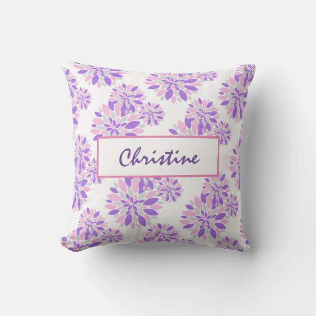 Pastel Flower Petal Christine Cushion Sierkussen (Voorkant)