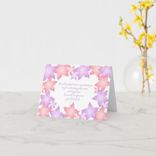 Pastel Flowers Administratieve Professionals Dag Kaart (Gele Bloem)