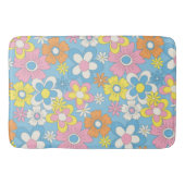 Pastel Flowers Bathroom Mat - Mix & Match Design (Voorkant)