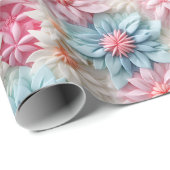 Pastel Flowers Cadeaupapier (Rol Hoek)