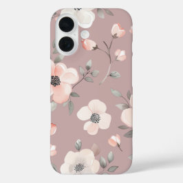 Pastel Flowers iPhone 16 Hoesje