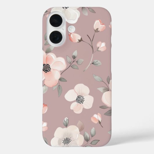 Pastel Flowers Case-Mate iPhone Case (Achterkant)