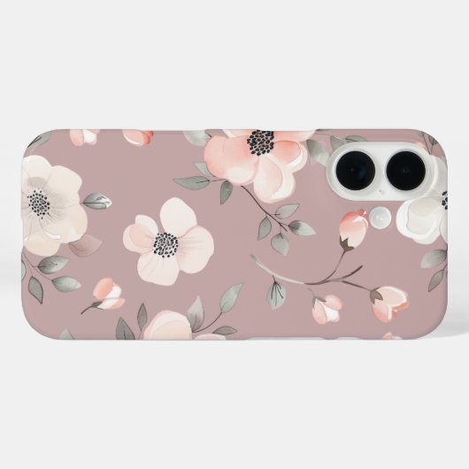 Pastel Flowers Case-Mate iPhone Case (Achterkant (horizontaal))