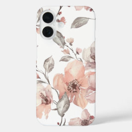 Pastel Flowers iPhone 16 Hoesje
