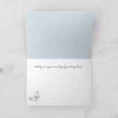 Pastel Flowers Custom Photo Moederdag Kaart (Binnen)