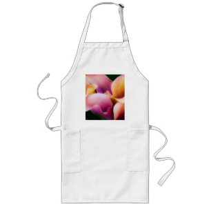 Pastel Flowers Lang Schort