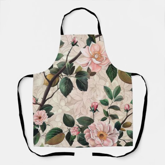 Pastel Flowers Schort (Voorkant)