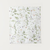 Pastel  Flowers Wandkleed (Voorkant)