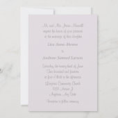 Pastel Flowers Weddenschap Kaart (Achterkant)