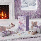 Pastel Fluffy Bows & Flowers Gift Bag Medium Cadeauzakje