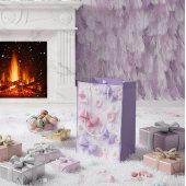 Pastel Fluffy Bows & Flowers Gift Bag Medium Cadeauzakje