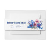 Pastel fluistert Meadow Uitnodigingen Wikkel (Voorkant Voorbeeld)