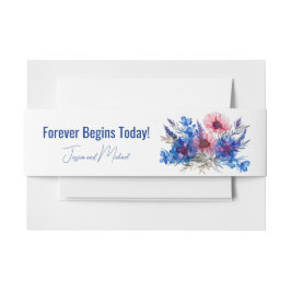 Pastel fluistert Meadow Uitnodigingen Wikkel