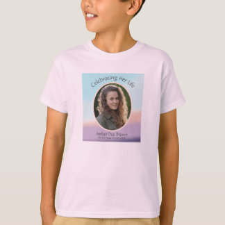 Pastel foto begrafenis Kind T-shirt