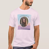 Pastel foto begrafenis t-shirt (Voorkant)
