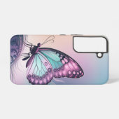Pastel Fractal Butterfly Art Samsung Galaxy Hoesje (Achterkant horizontaal)