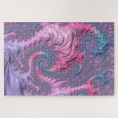 Pastel Fractal Legpuzzel (Horizontaal)